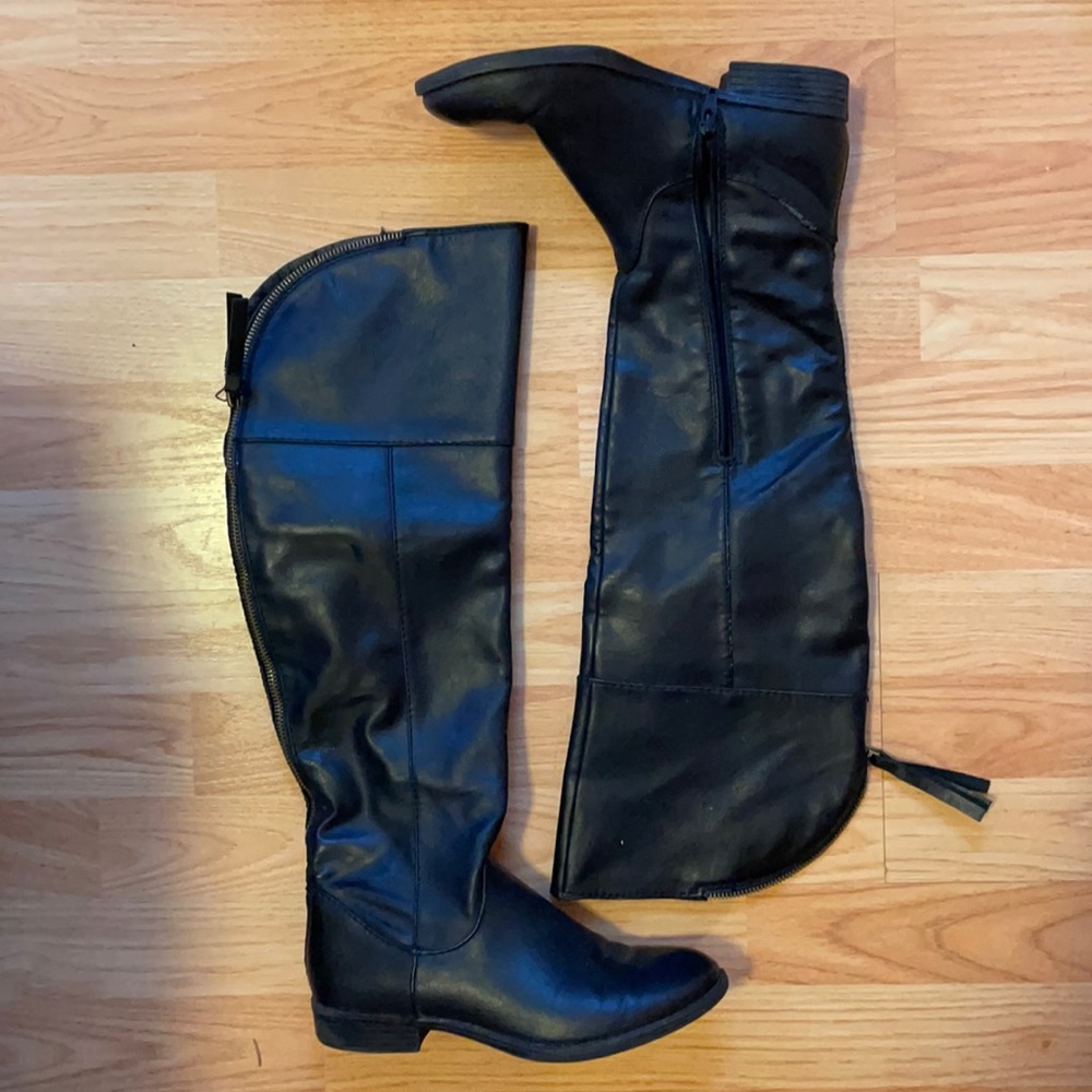 3 FOR $30 / Target Knee High Black Boots (6.5)
